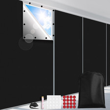 Blackout Curtains for Bedroom, Portable 100 Black Out Window Cover Film, 57'' W