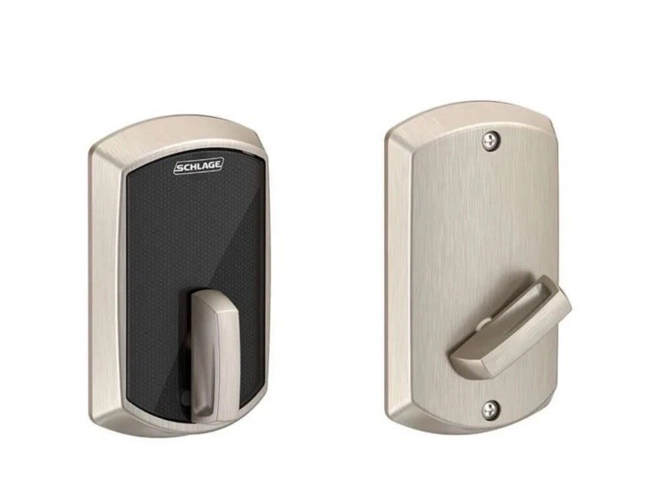 Schlage BE467 Smart Deadbolt Keyless Entry Lock Satin Nickel