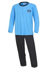 Herren Schlafanzug lang 100% Baumwolle Plus Size Gr&ouml;&szlig;e 62 Pyjama
