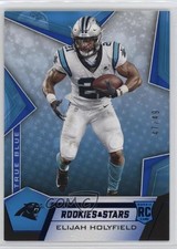 2019 Panini Rookies & Stars Rookies True Blue 47/49 Elijah Holyfield #194 fs9
