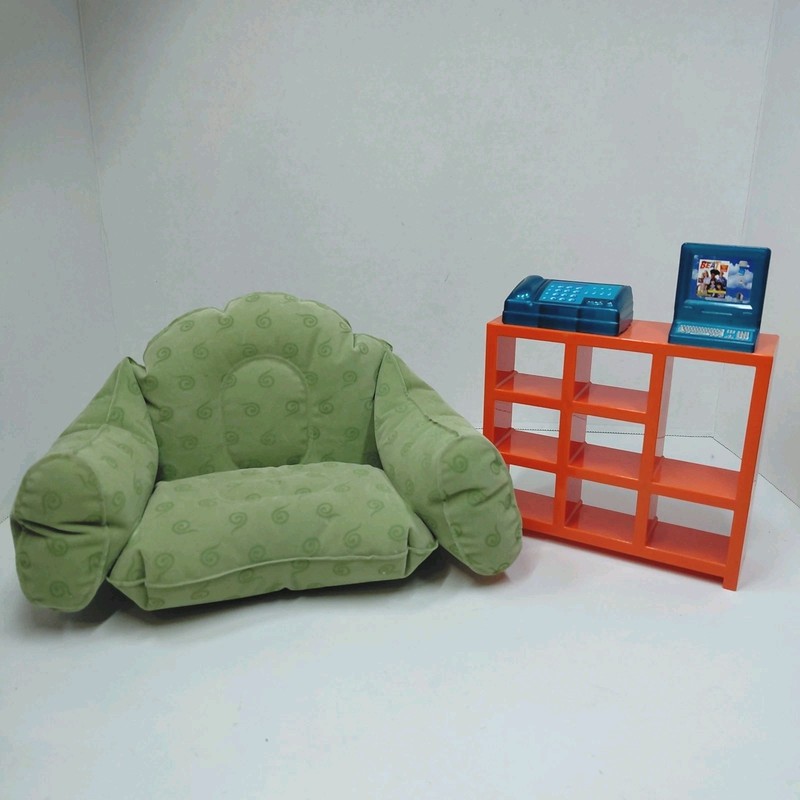 Barbie Generation Girl High School Office Computer Fax Machine Couch Chair 