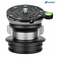 OPEN Leofoto LB-75S 75mm Leveling Base with Adapter for 75mm Tripod Bowl