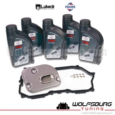 Automatic Transmission Filter Gasket Fluid Kit VW Tiguan CC Passat Trans 09M