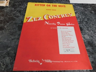 Kitten on the Keys by Zez Conerey