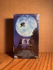 E.T. The Extra-Terrestrial Movie VHS New Sealed 1988 Green Flap MCA Home Video