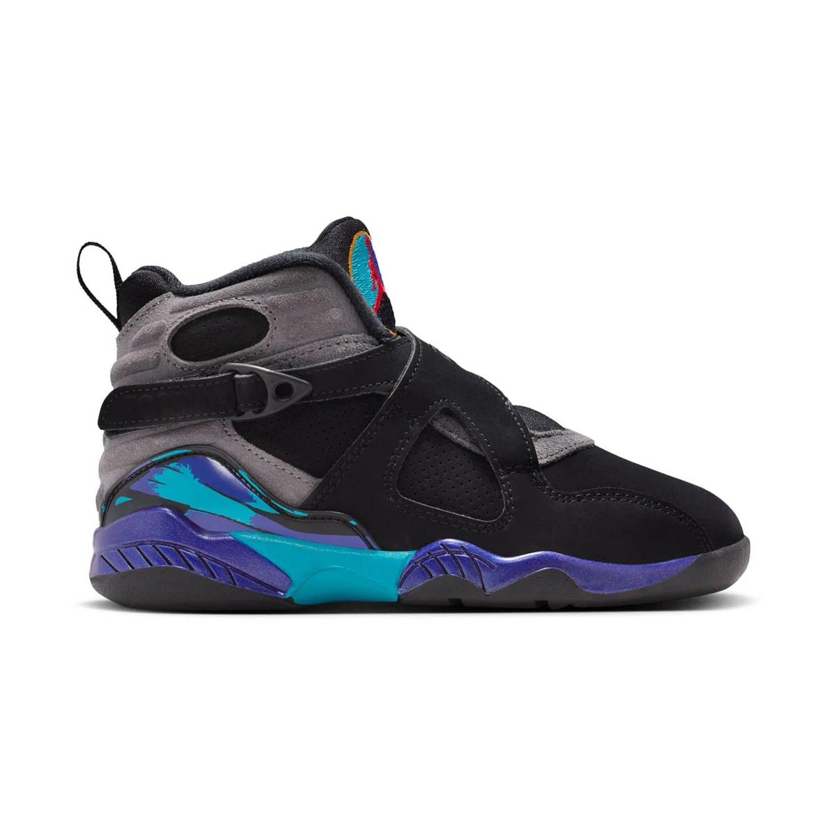 週末大特価中☆Air Jordan 8 Retro 28cm NIKE Jordan 8 Retro 'Aqua' Little Kids' SIZE 3Y - Black/multi