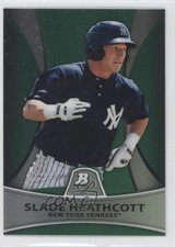 2010 Bowman Platinum Prospects Green Refractor /499 Slade Heathcott #PP17 11pj