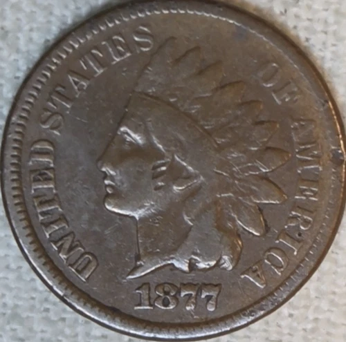 1877 Indian Cent G+ or VG w/ a few Obv Dings. Breaking Up Sets.