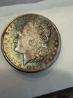 1889 P Morgan Silver Dollar Toned Philadelphia U.S. $1