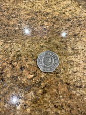 Rare 1994 Cyprus Coin 50p