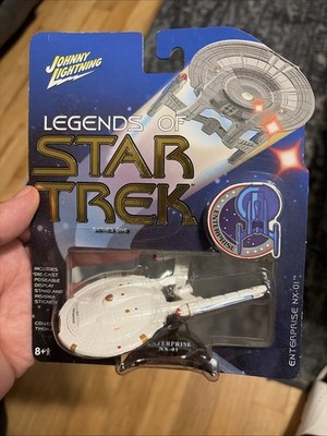 CHASE U.S.S. ENTERPRISE NX-01       JOHNNY LIGHTNING LEGENDS OF STAR TREK   1:64