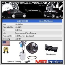 Produktbild - 🇩🇪 SOFORT LIEFERBAR  HUMMER H3 3.7L 2006 2007 2008 Kraftstoffpumpe Benzinpumpe