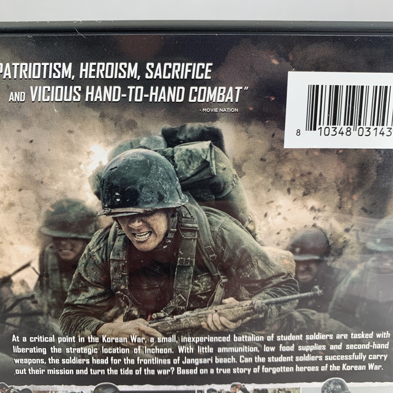 The Battle of Jangsari (DVD 2020 ) Kim Myung-Min-Megan Fox-George Eads War Movie