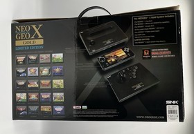 SNK Neo Geo X Gold Limited Edition CIB Tested Working NG-001 Complete