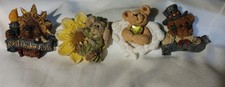 Boyd's Bears Pins and Bear Angel Pin Brooches Lot of 4 Collectible