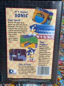 Sonic the Hedgehog Sega Genesis NFR CIB - BTC Refurbished - 1 Year Warranty