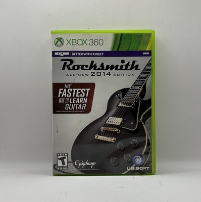 Rocksmith 2014 Edition (Microsoft Xbox 360, 2014) Great Condition