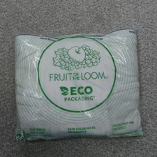 Fruit Of The Loom Underwear Mens Extra Large White Briefs Cotton 9 Pairs