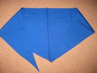 blaues Halstuch Jungpioniere Pioniere DDR ca. 1970 er Jahre
