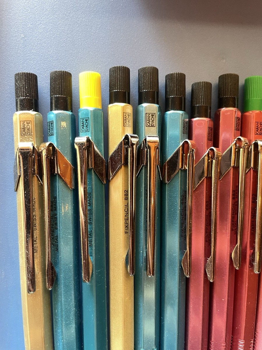pencilpainter らん One (1) Caran D'ache Fixpencil 882 Metal In Various Metallic