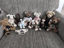Vintage Boyd's Bears Plush 1980s Lot of 10 Plus 1 Sweater Lady Bug, Bumblebee
