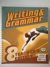 Writing and Grammar 8 Paperback June Cates