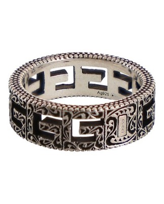 Gucci Ring Unisex-Erwachsene Sterlingsilber G Würfel