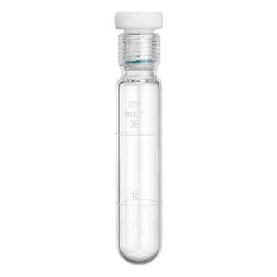 #ad 35ml Round Bottom Heavy Wall Pressure Bottle with Scale Clear $20.70