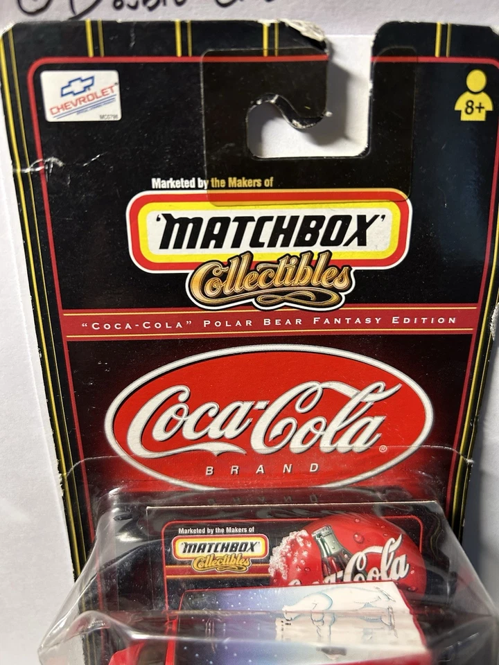 Autobús de transporte Chevy Coca Cola Matchbox Collectibles rojo, escala 1/64 Foto 4 de 4