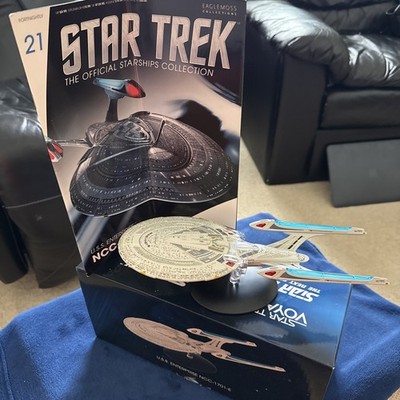 Eaglemoss U.S.S Enterprise NCC 1701-E Collector's XL Edition with box and mag