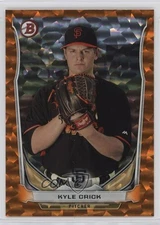 2014 Bowman Draft Top Prospects Orange Ice /25 Kyle Crick #TP-63