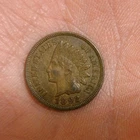 1892 Indian Head Cent Penny Coin Ungraded Circulated Full Readable Liberty