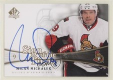 2011-12 SP Authentic Sign of the Times Milan Michalek #SOT-MM Auto 1ek