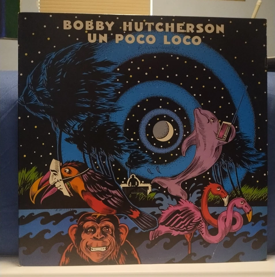 BOBBY HUTCHERSON Un Poco Loco EXC 1980 COLUMBIA LP Jazz Fusion JOHN ABERCROMBIE - Image 2 of 4