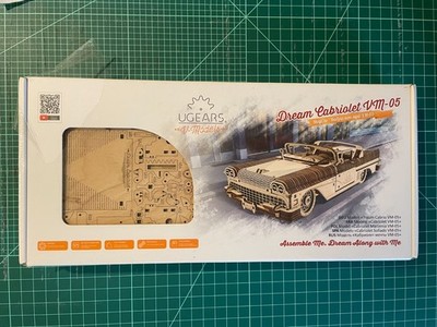 UGEARS Dream Cabriolet  3D Mechanical Model Construction Set New