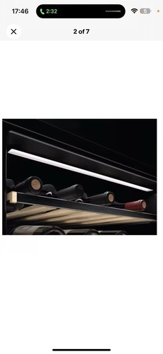 AEG AWUD040B8B Integrated Wine Cooler 81.8 CM Black Fridge Brand New - Picture 4 of 7