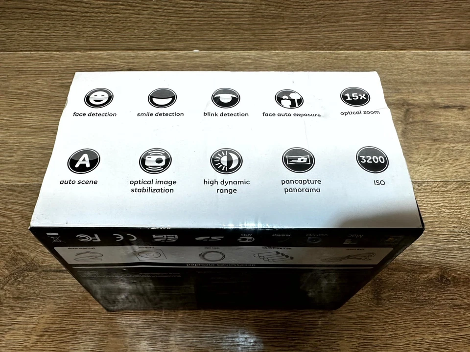 GE Power Series HZ1500 16MP Image Stabilization 15x Optical Zoom Digital Camera - Image 3 of 4