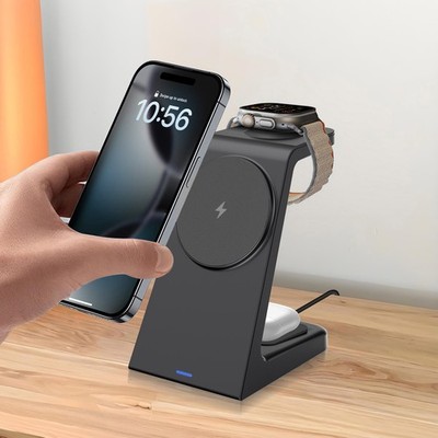 3in1 Magnetische Kabelloses Ladegerät Station Für Apple Watch Air Pods iPhone 17