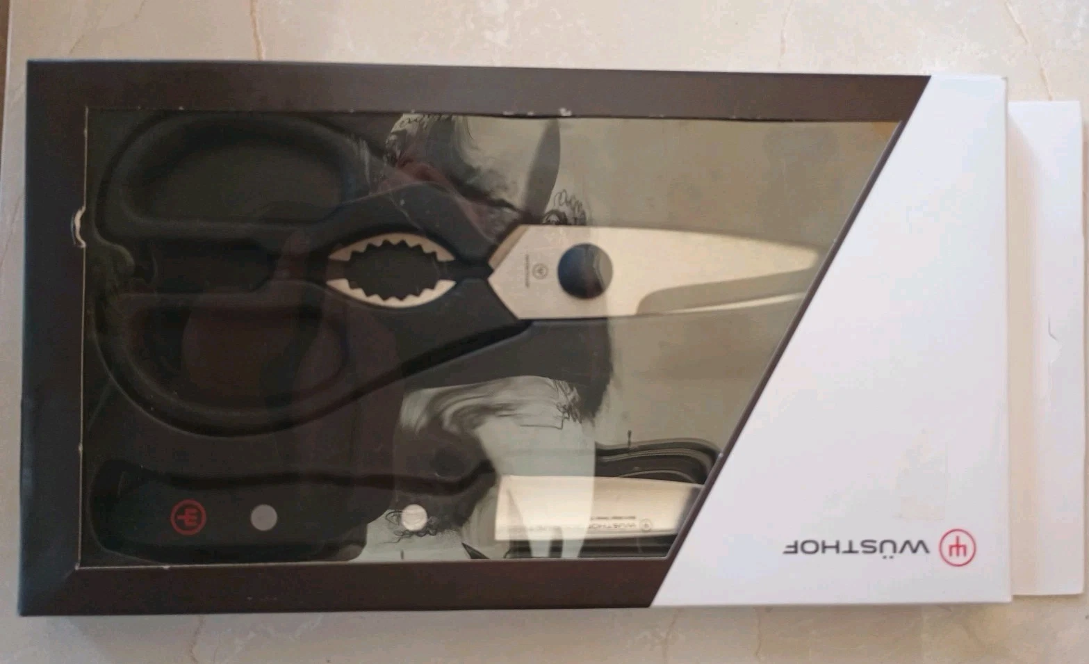 WÜSTHOF Gourmet 3" Paring Knife and Shears Set, Silver/ Black
Opens in a new window or tab