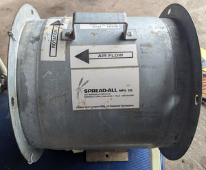 Spread All Axial Grain Fan 14100 1HP, 3450RPM, 14in diameter