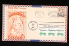 US COVER AMERICAN RED CROSS AMBULANCE FDC TIME TRAVEL COMBO ROESSLER CACHET