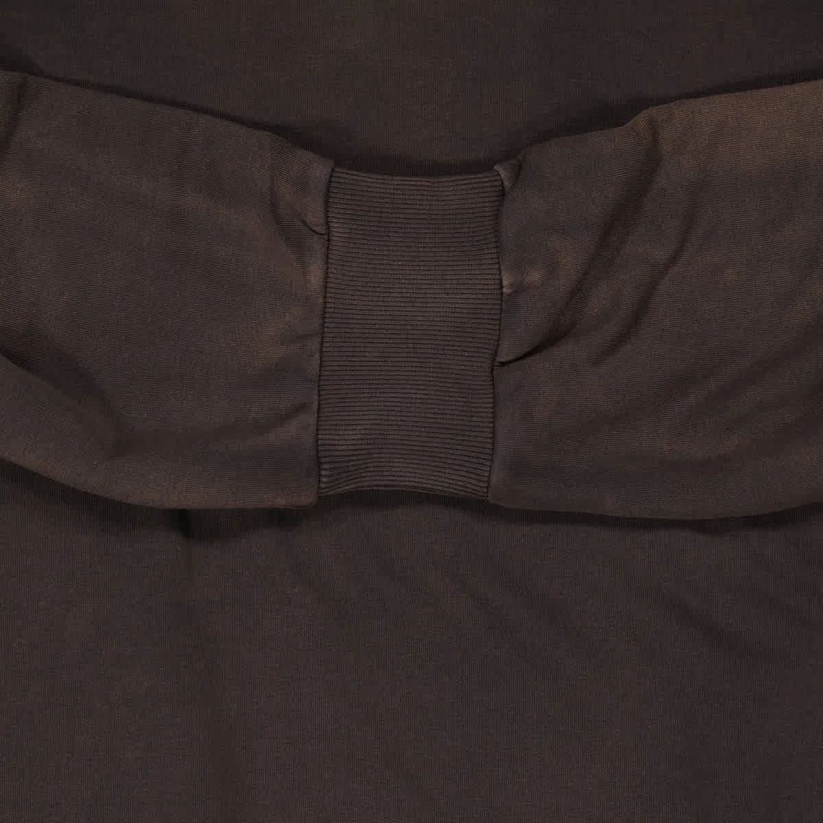 Abito donna MM6 Maison Margiela nero in felpa con maniche ritagliate taglia X Small