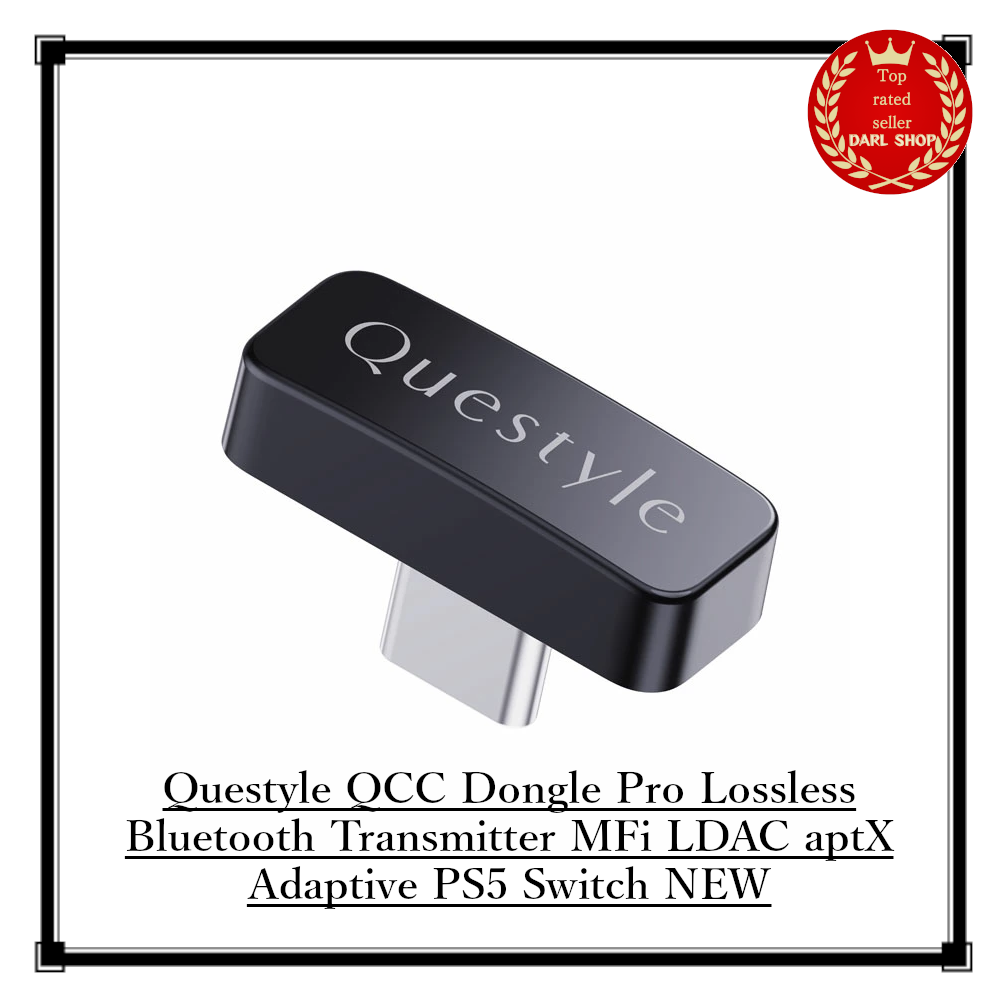 Questyle QCC Dongle Pro Lossless Bluetooth Transmitter MFi LDAC