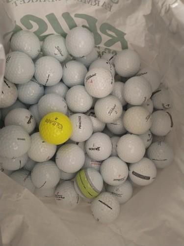 Used Golf Balls, more than 150 balls, mixed brands and specs, see the pictures