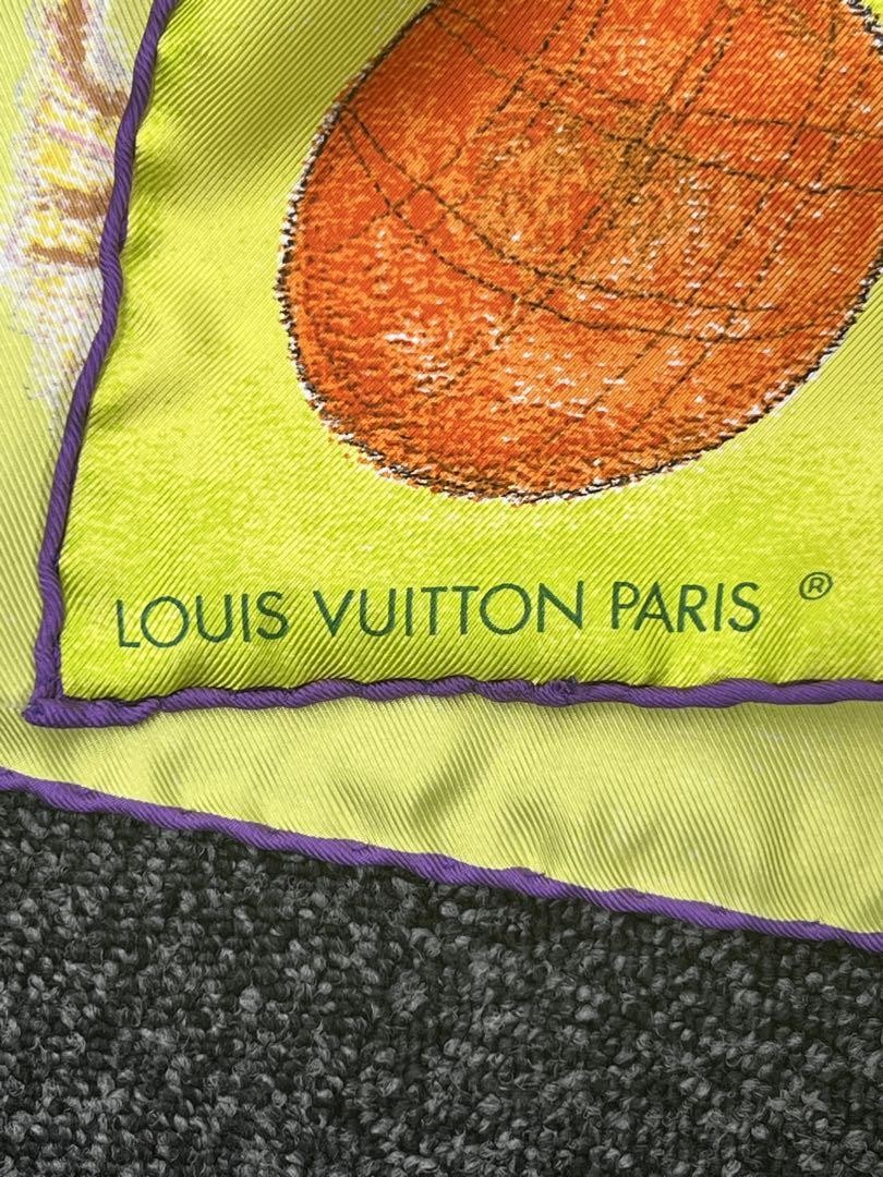 LOUIS VUITTONスカーフWilliam Wilson シルク100% Louis Vuitton Scarf William Wilson Silk 100 | eBay