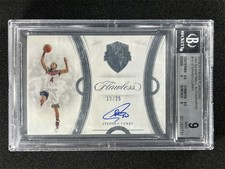 2019-20 Panini Flawless Stephen Curry #USA-SC USA Basketball Auto /25 BGS 9/10