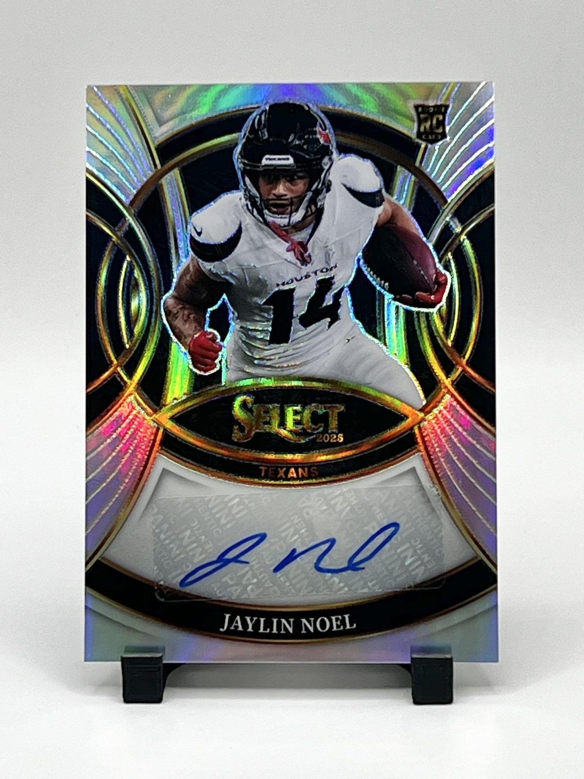 Jaylin Noel Autograph 2025 Panini Select Rookie Signatures Silver Prizm #RSI-JNL