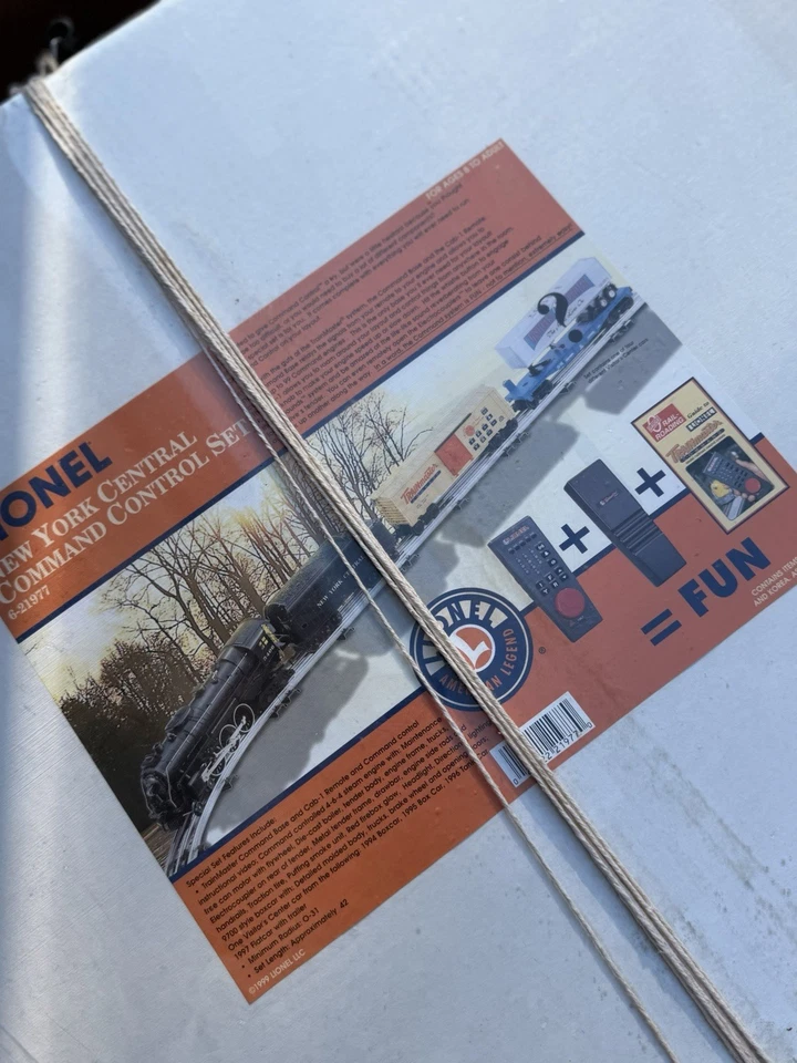 LIONEL - NYC Command Control Set #6-21977 - SET - SEALED NEW 4A - Image 2 of 4