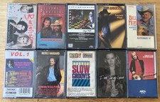 Lot of 10 Cassette Tapes Mixed Style of Music. Various Artists.        Q