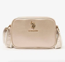 U.S. Polo Assn. Classic Zip Crossbody Bag champange